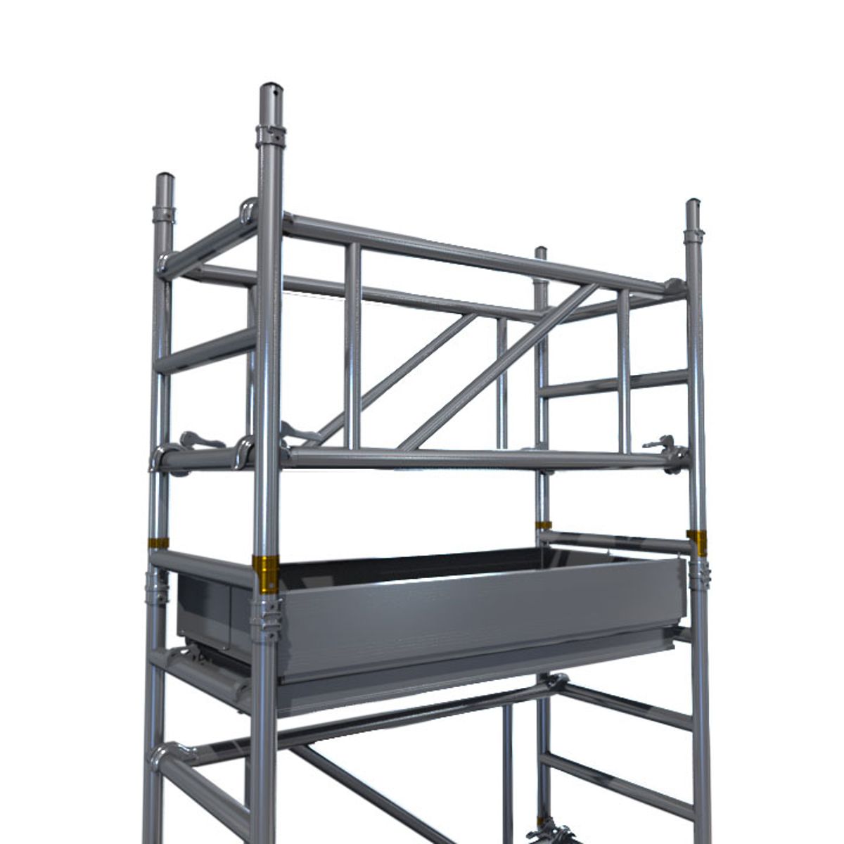 BoSS SOLO 700 Scaffold Tower Working Height 6.2m (61404200) – BBF Towers