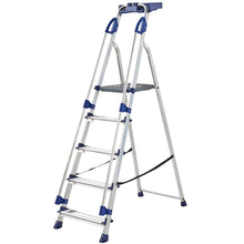 Load image into Gallery viewer, Werner Workstation Stepladder 5 Tread (7050518L)