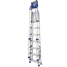 Load image into Gallery viewer, Werner Workstation Stepladder 7 Tread (7050718L)