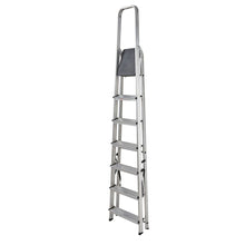 Load image into Gallery viewer, Werner Stepladder 7 Tread High Handrail (7400718L)