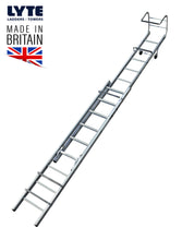 Load image into Gallery viewer, Lyte Trade Roof Ladder Double Section 4.64m (TRL230)