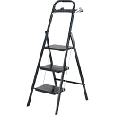 Load image into Gallery viewer, WERNER SLIMLINE STEP STOOL 3 STEP AND TOOL TRAY (12423)