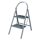 Load image into Gallery viewer, WERNER HANDY STEP STOOL 2 STEP - GREY (12752)