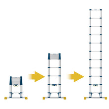 Load image into Gallery viewer, Werner Telescopic Soft Close Extension Ladder 3.2m (85032)