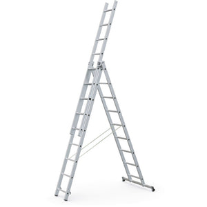 Zarges Combination ladder, 3 section 10 rung (48983)