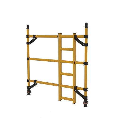 BoSS Zone 1 GRP Scaffold Tower Ladder Frame 3 Rung 1.5m x 1.45m (30554300)