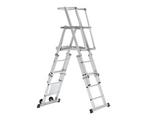 Load image into Gallery viewer, BoSS TeleguardPLUS 4 to 6 Rung telescopic platform ladder (32651500)