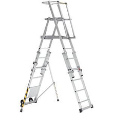 Load image into Gallery viewer, BoSS TeleguardPLUS 5 to 8 Rung telescopic platform ladder (32851500)