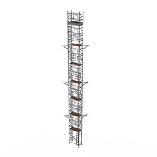 Load image into Gallery viewer, BoSS LiftShaft 700 Guardrail Tower - Working Height 16.2m (67113142)
