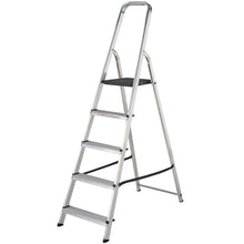 Load image into Gallery viewer, Werner Stepladder 5 Tread High Handrail (7400518L)