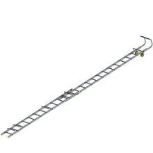 Load image into Gallery viewer, Werner Double Section Roof Ladder 4.33m (77103)