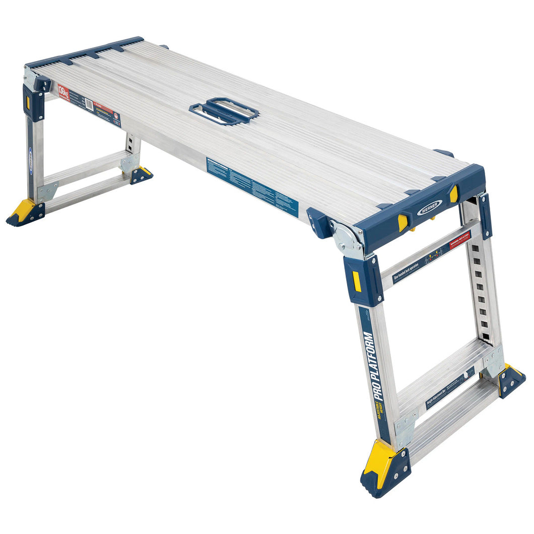 Werner Adjustable Pro Hop Up Work Platform (79023)