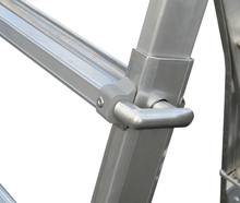 Load image into Gallery viewer, Lyte MultiLyte Aluminium Telescopic Platform 7-11 Tread Stepladder (ML711A)