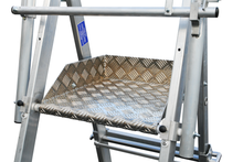 Load image into Gallery viewer, Lyte MultiLyte Aluminium Telescopic Platform 7-11 Tread Stepladder (ML711A)