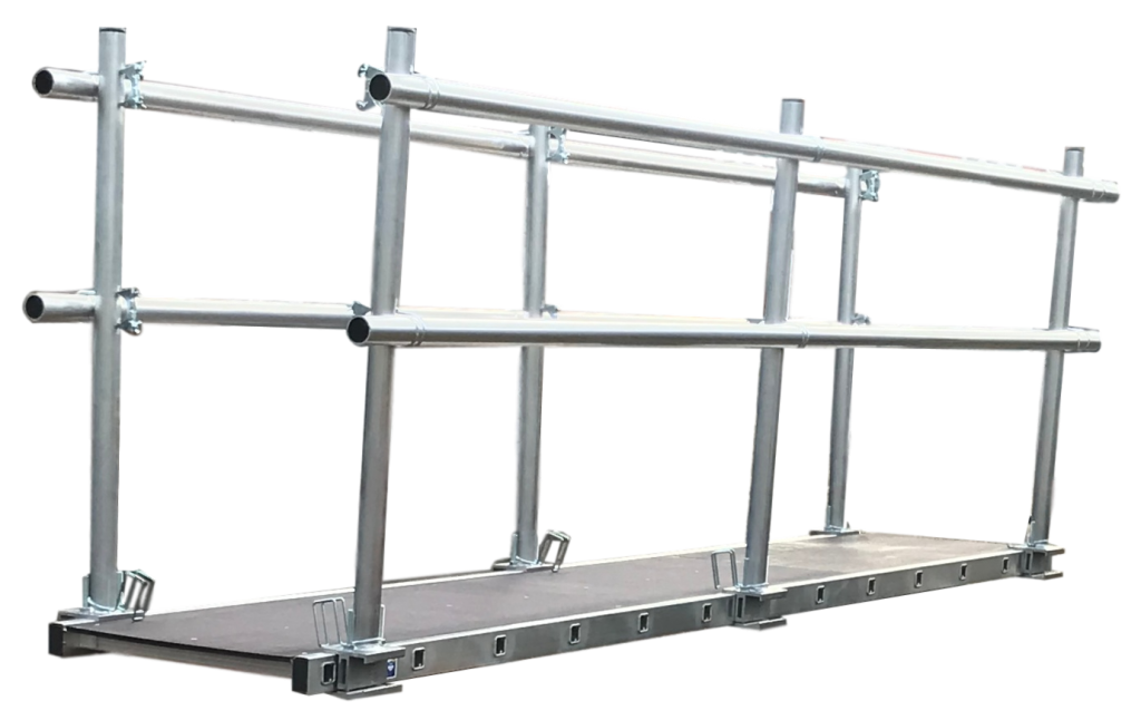 LFI 600mm Staging Board 4.8m With Double Sided Handrail (C4LS16M7KK)