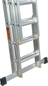 LFI PRo Triple Section 9 Rung Ladder 2.5m (H7TP25)