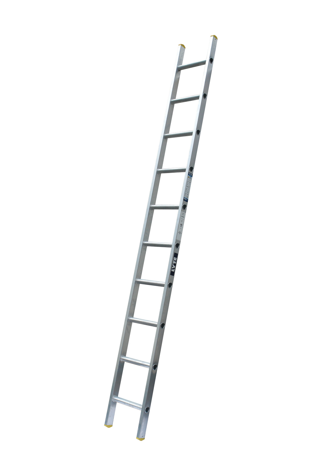 Lyte EN131-2 Professional Single Section Ladder 10 Rung (NELT130)