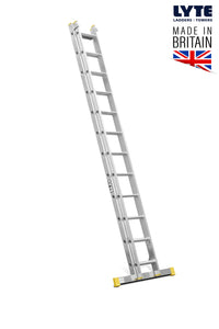 Lyte EN131-2 Professional Extension Ladder 12 rung 2 Section (NELT235)