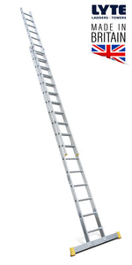 Lyte EN131-2 Professional Extension Ladder 17 Rung 2 Section (NELT250)