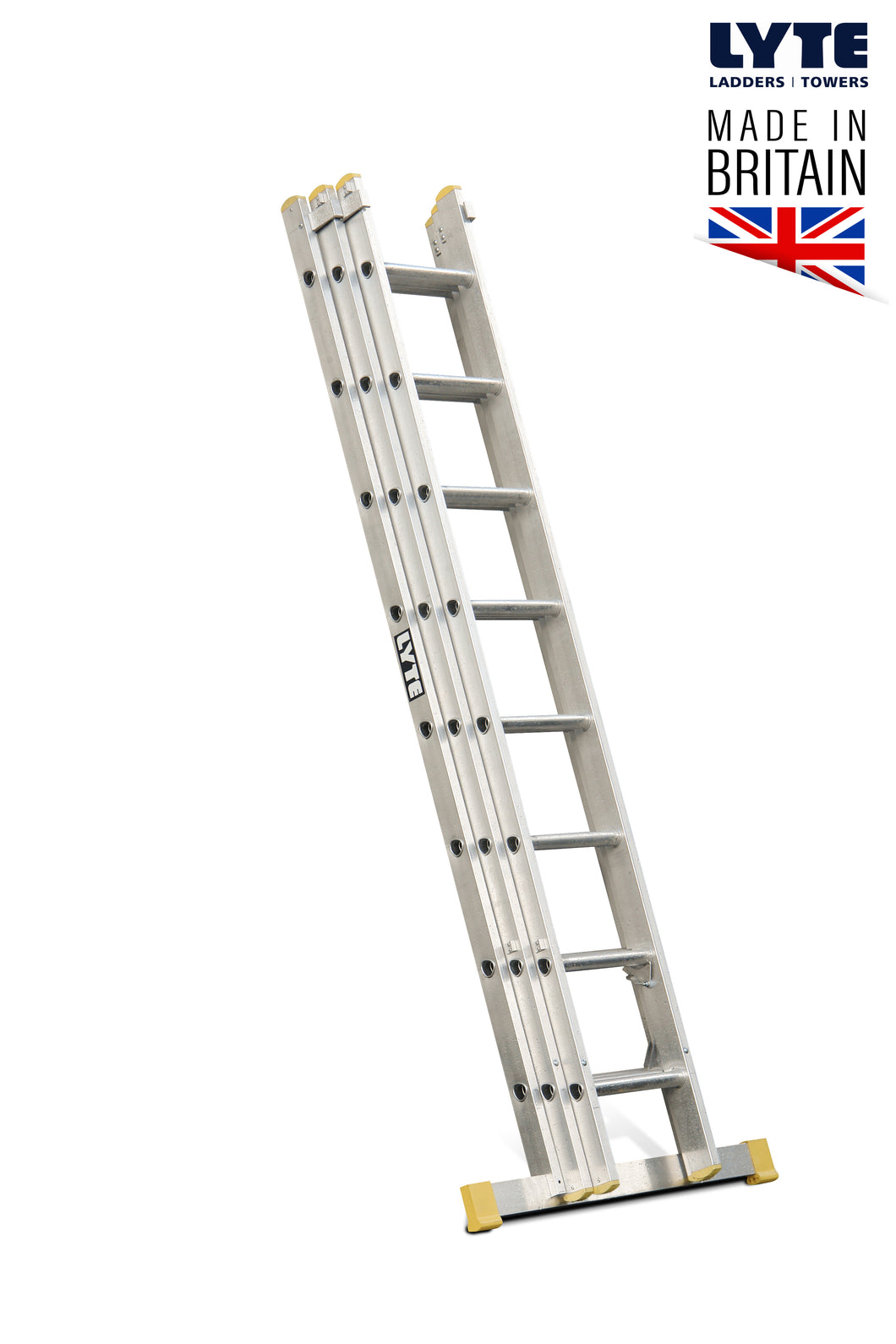 Lyte EN131-2 Professional Extension Ladder 10 Rung 3 Section (NELT330)
