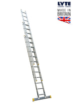 Load image into Gallery viewer, Lyte EN131-2 Professional Extension Ladder 14 Rung 3 Section (NELT340)