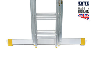 Lyte EN131-2 Professional Extension Ladder 12 Rung 3 Section (NELT335)