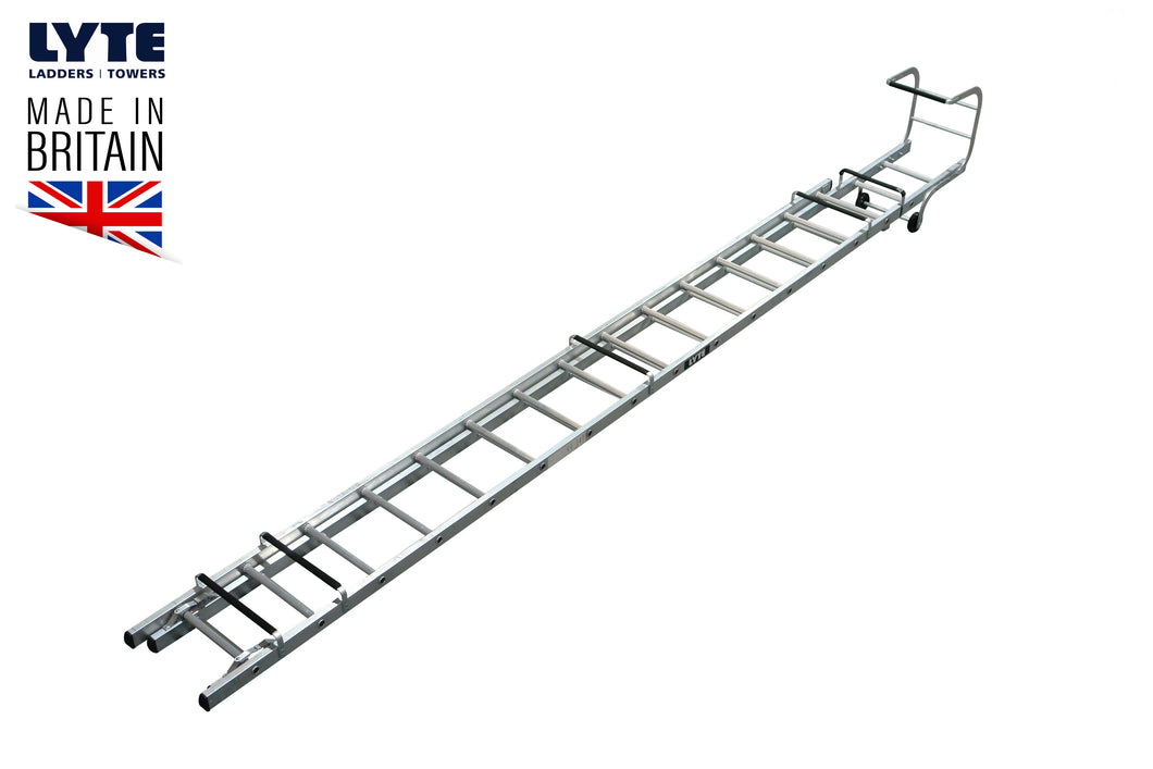 Lyte Trade Roof Ladder Double Section 7.67m (TRL245)