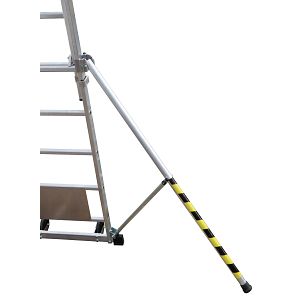 BoSS TeleguardPLUS 4 to 6 Rung telescopic platform ladder (32651500 ...