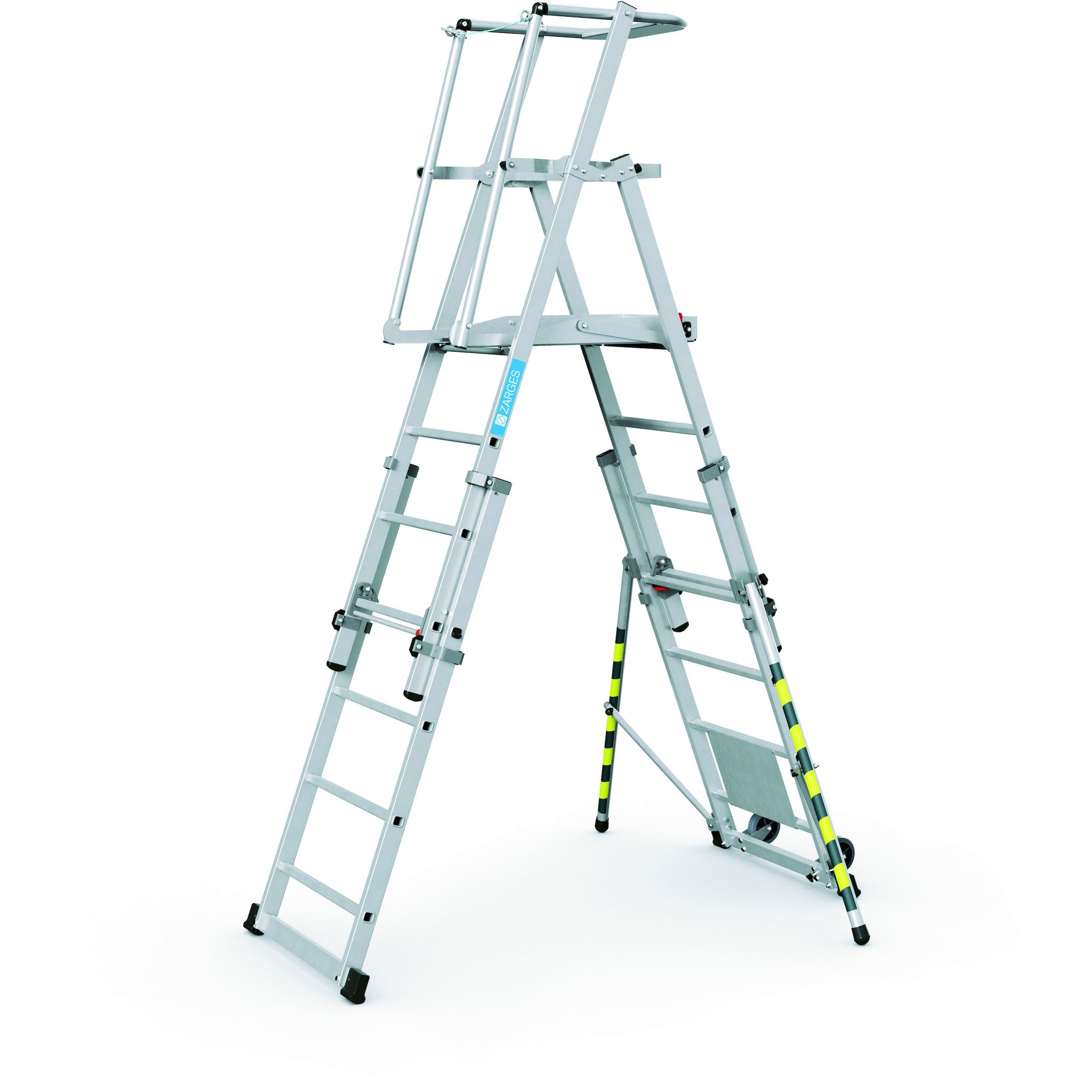 Zarges store telescopic ladder