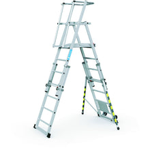 Load image into Gallery viewer, Zarges ZAP Telescopic Work Platform 4-7  Rungs (41326)