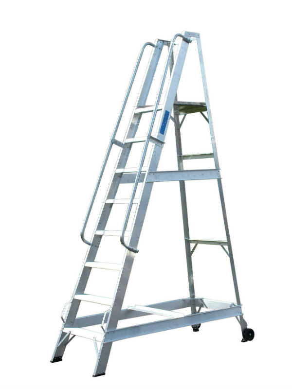 Lyte Aluminium 7 Tread Warehouse Steps 